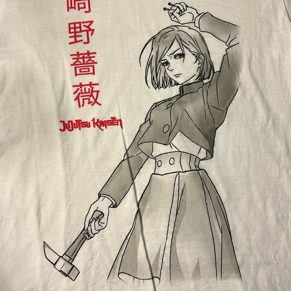 Jujutsu Kaisen Graphic Tee - Men’s Medium (White) - Official Crunchyroll